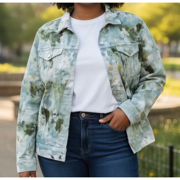 Unbranded Jackets & Blazers - XTRA LARGE Unique and Stylish Upcycled Hand-Dyed